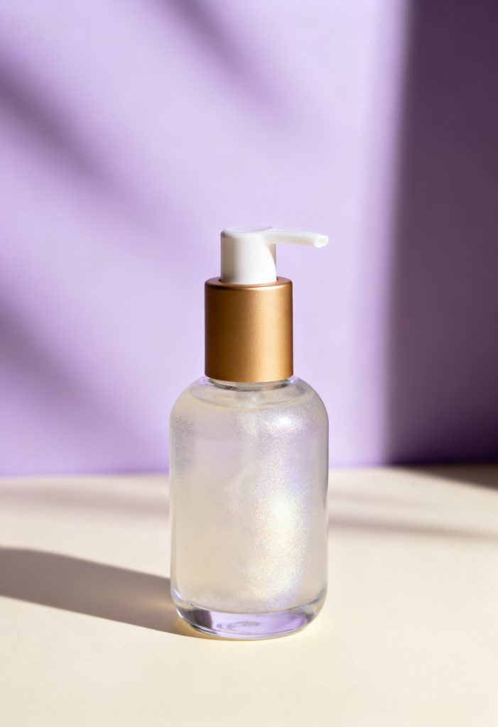 Peptide serum bottle for firmness