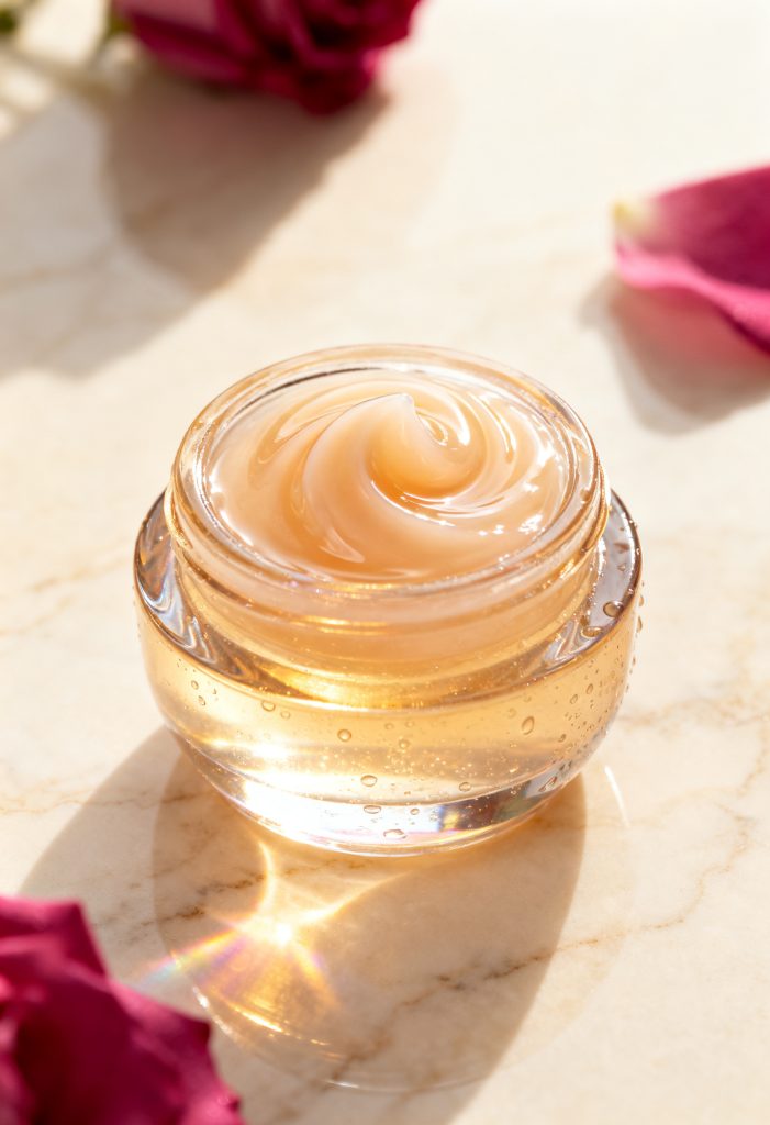 Neutrogena Hydro Boost Water Gel jar on a clean skincare background
